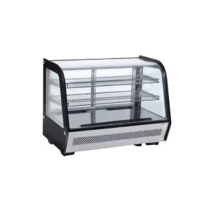 Vitrina Refrigerada Vidrio Curvo 120 Lts Kuma