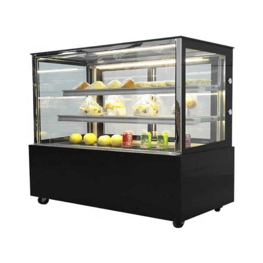 Vitrina Refrigerada Vidrio Recto 1,20mts KUMA - Imagen 2