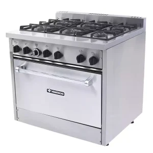 Cocina de 6 Hornallas Don Bidone