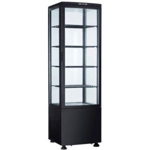 Expositor vertical Kuma 4 caras de vidrio