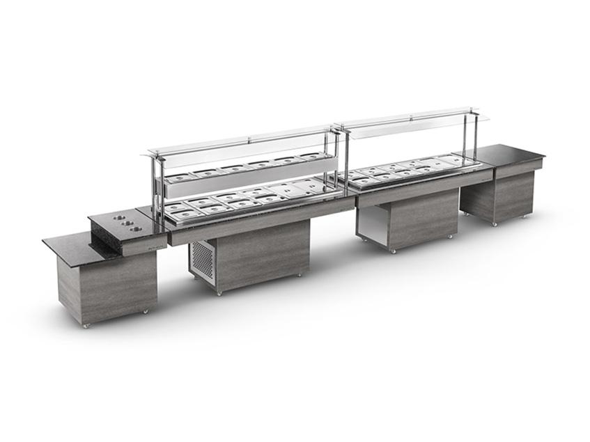Mesa Buffet Refrigerada Refrimate - Imagen 2